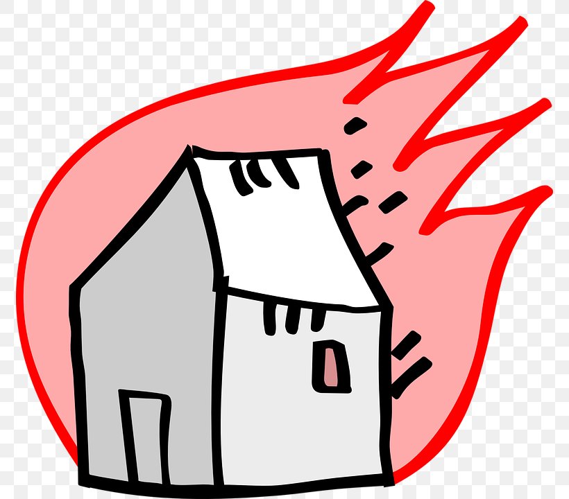 Burning House Clip Art, PNG, 774x720px, Burning House, Area, Artwork, Black And White, Blog Download Free