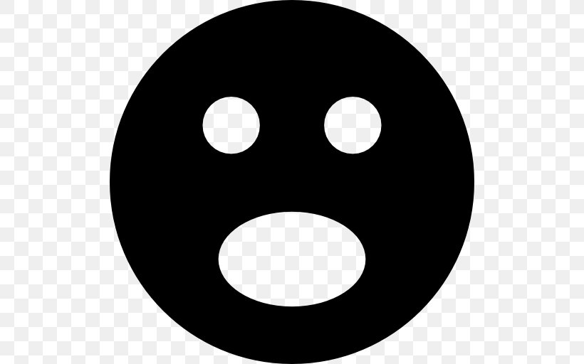 Emoticon Smiley Download, PNG, 512x512px, Emoticon, Avatar, Black, Black And White, Face Download Free