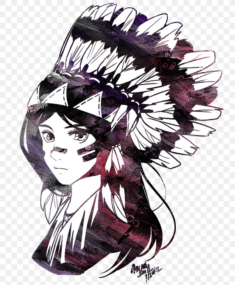 Woman War Bonnet Drawing Indigenous Peoples Of The Americas Native Americans In The United States, PNG, 753x992px, Woman, Art, Deviantart, Drawing, Fashion Illustration Download Free