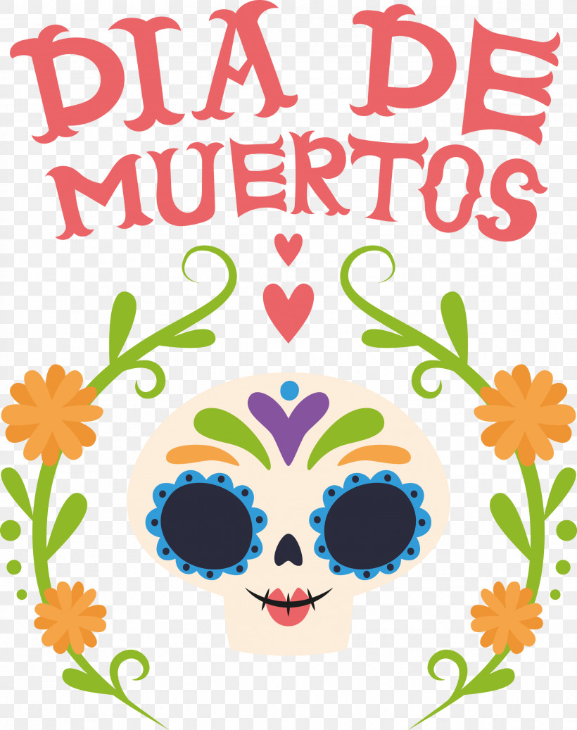 Day Of The Dead Día De Los Muertos Día De Muertos, PNG, 2372x3000px, Day Of The Dead, Behavior, D%c3%ada De Muertos, Dia De Los Muertos, Floral Design Download Free