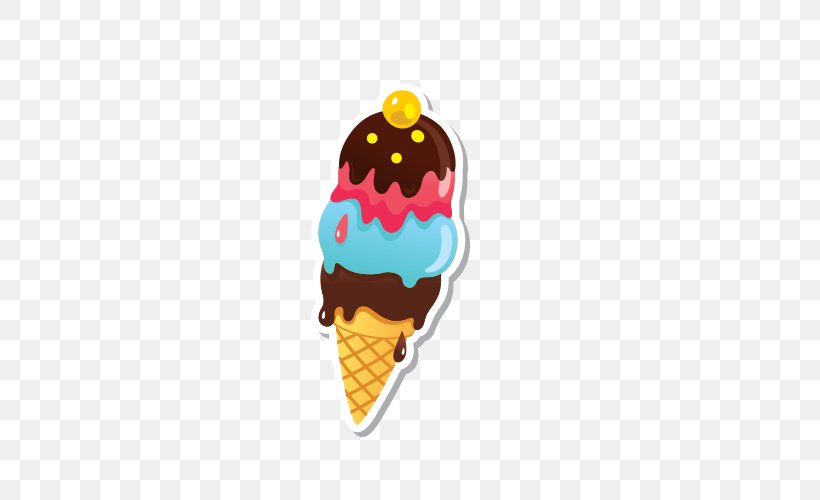 Ice Cream Cone Gelato Drawing, PNG, 500x500px, Ice Cream, Cartoon, Cream, Creative Work, Drawing Download Free
