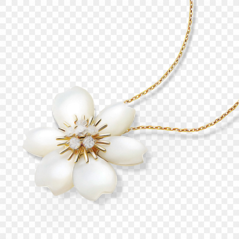 Jewellery Necklace Pendant Pearl Petal, PNG, 875x875px, Jewellery, Blossom, Body Jewelry, Chain, Flower Download Free