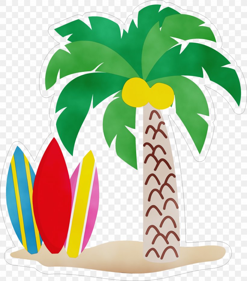 Cartoon Palm Tree, PNG, 2632x3000px, Flowerpot, Arecales, Flower, Fruit, Leaf Download Free