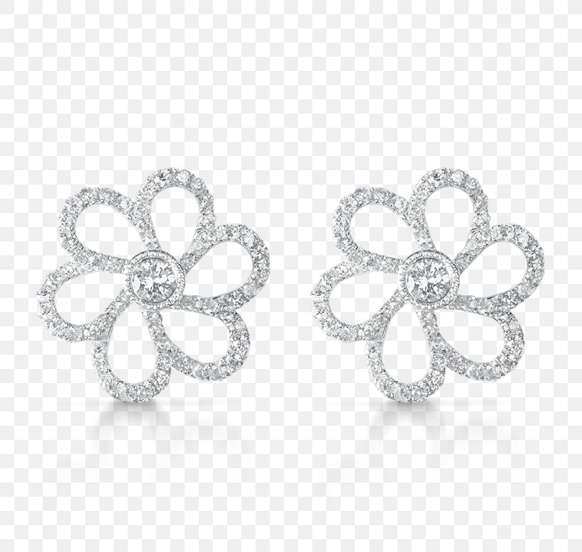 Earring Flower Floral Design Petal, PNG, 800x778px, Earring, Body Jewelry, Bud, Diamond, Earrings Download Free