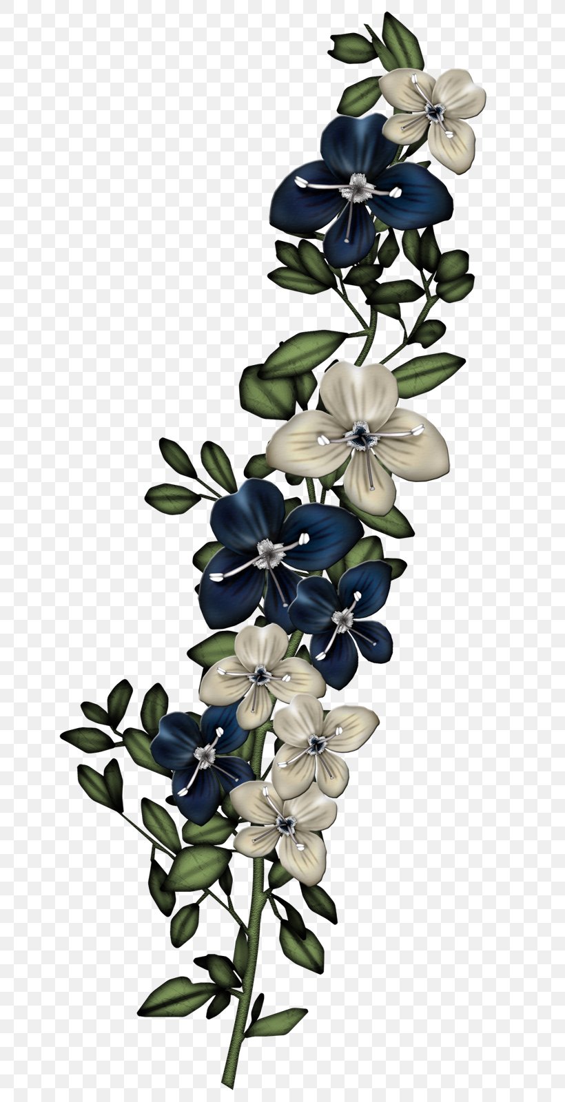 Flower Clip Art Painting Floral Design Image, PNG, 659x1600px, Flower, Blume, Branch, Cut Flowers, Drawing Download Free