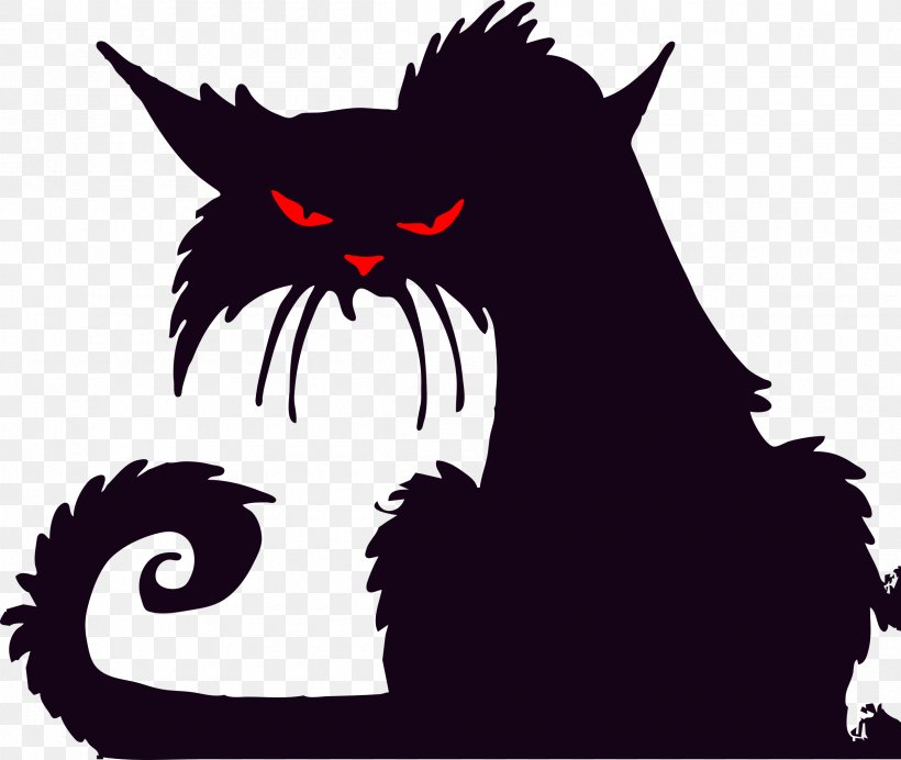 Halloween Silhouette Clip Art, PNG, 2400x2028px, Halloween, Beak, Black Cat, Carnivoran, Cat Download Free