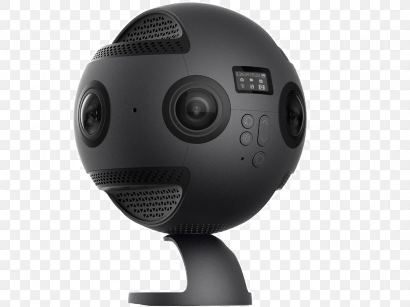 360-vision Camera Insta360 Pro Black 360° Insta360 Pro Spherical VR 360 8K Camera 195726 Samsung Gear 360, PNG, 1280x960px, 8k Resolution, Insta360 Pro, Camera, Camera Lens, Hardware Download Free