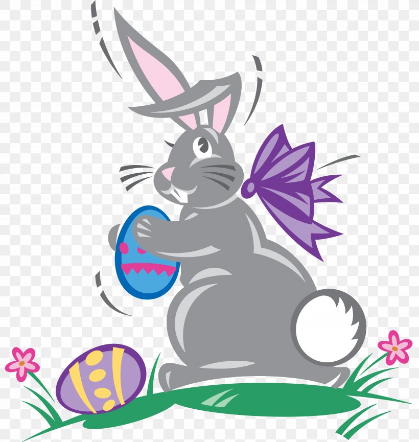 Easter Bunny Hare Domestic Rabbit Clip Art, PNG, 3838x4050px, Easter Bunny, Artwork, Chicken Egg, Depositfiles, Domestic Rabbit Download Free