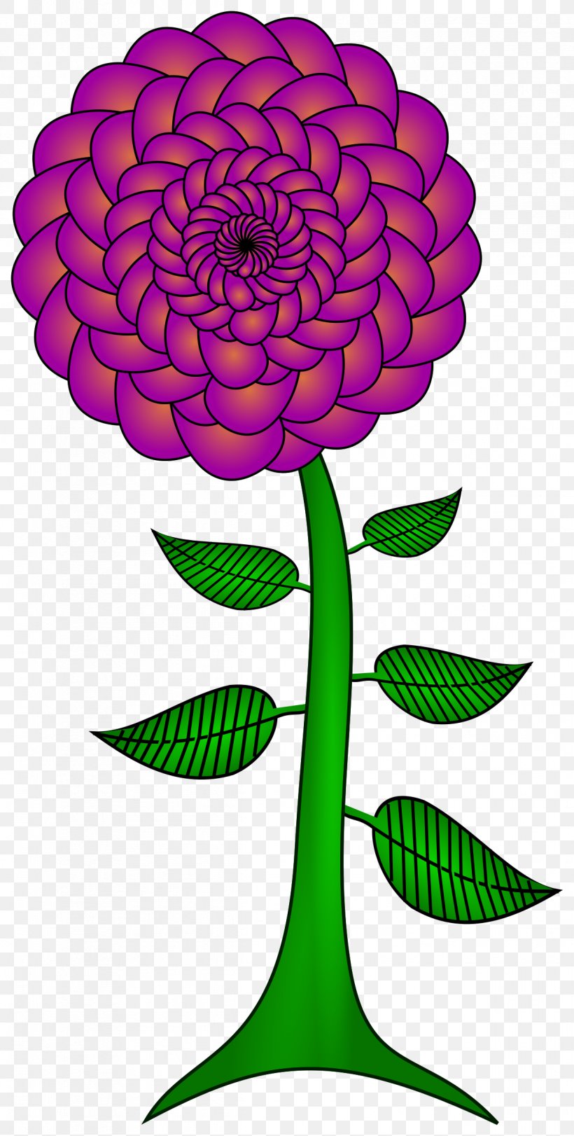 Flower Paisley Clip Art, PNG, 1213x2400px, Flower, Artwork, Cut Flowers, Dahlia, Flora Download Free