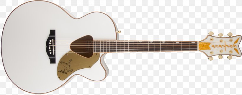 Gretsch Steel-string Acoustic Guitar Cutaway, PNG, 2400x951px, Watercolor, Cartoon, Flower, Frame, Heart Download Free