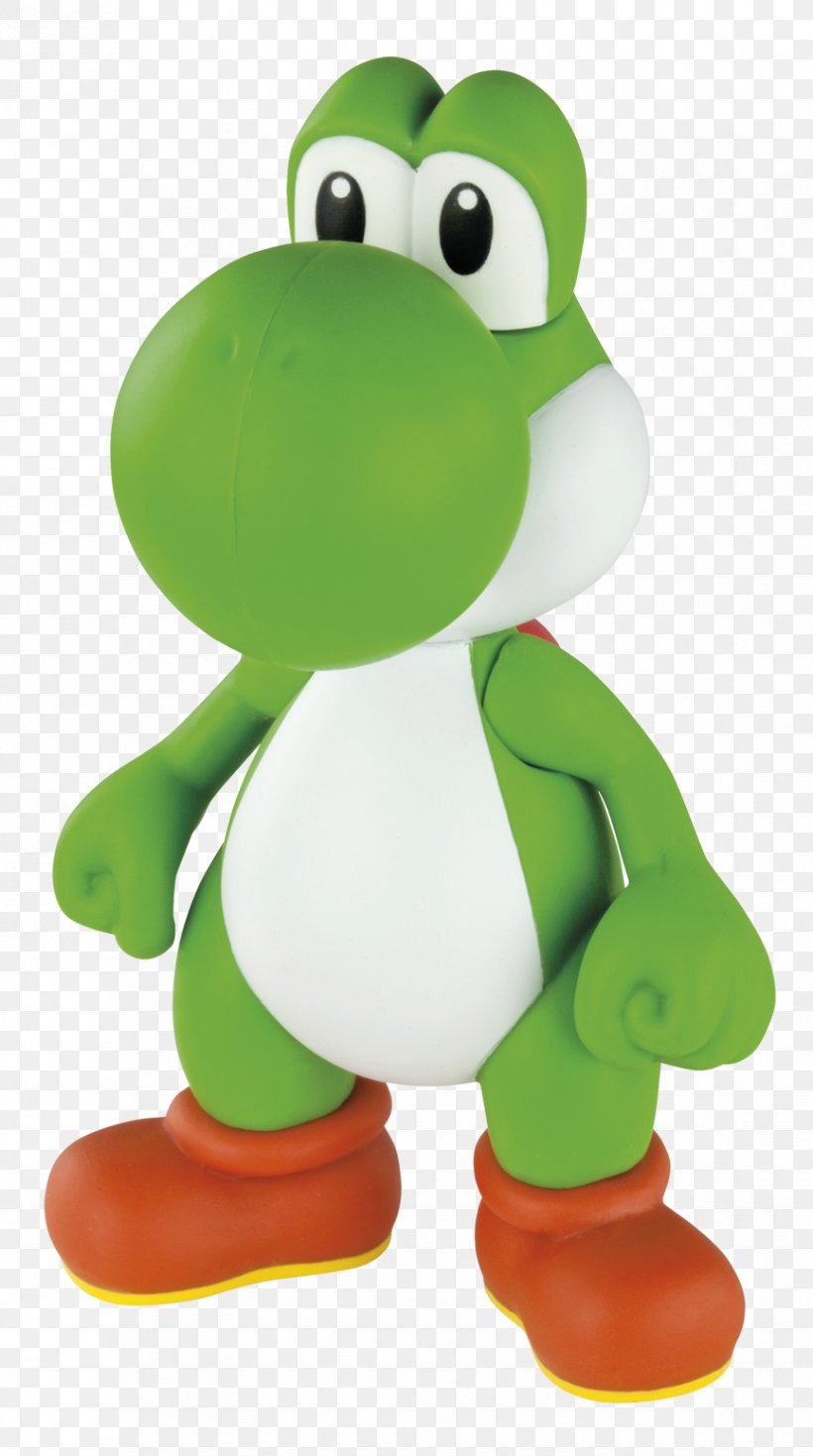 Mario & Yoshi Happy Meal McDonald's Toy, PNG, 865x1550px, Mario Yoshi, Amphibian, Fast Food Restaurant, Figurine, Frog Download Free