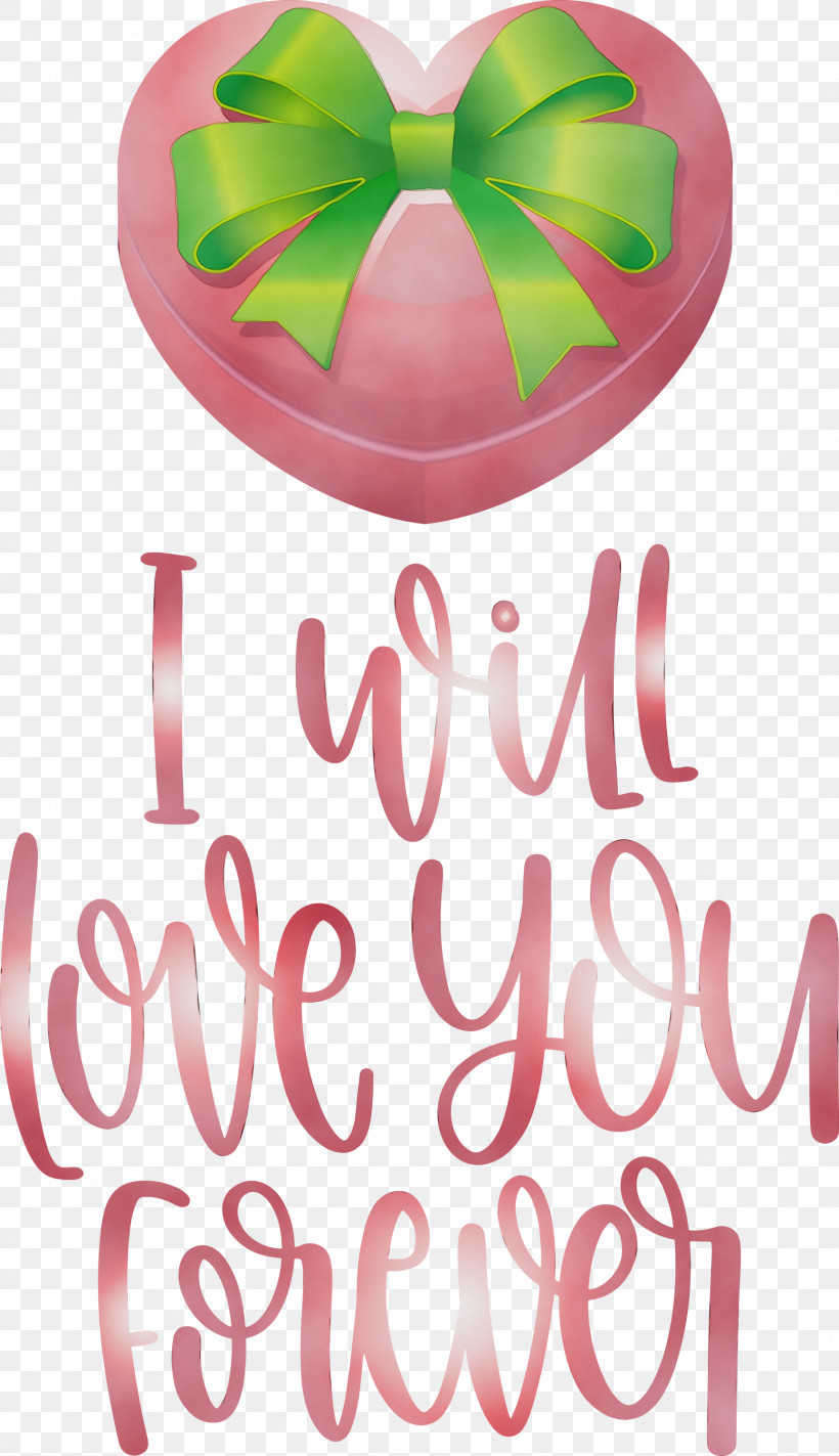 Meter, PNG, 1728x3000px, Love You Forever, Meter, Paint, Valentines Day, Watercolor Download Free