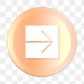 Logo Peach - Arrow Icon Direction Icon Navigation Icon PNG