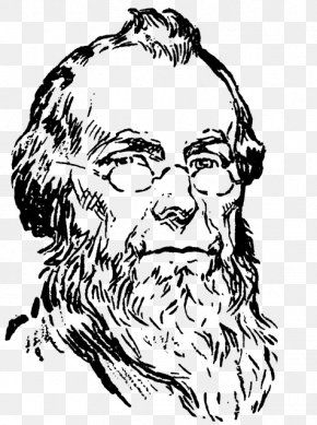 Beard - Beard Black And White Drawing Clip Art PNG