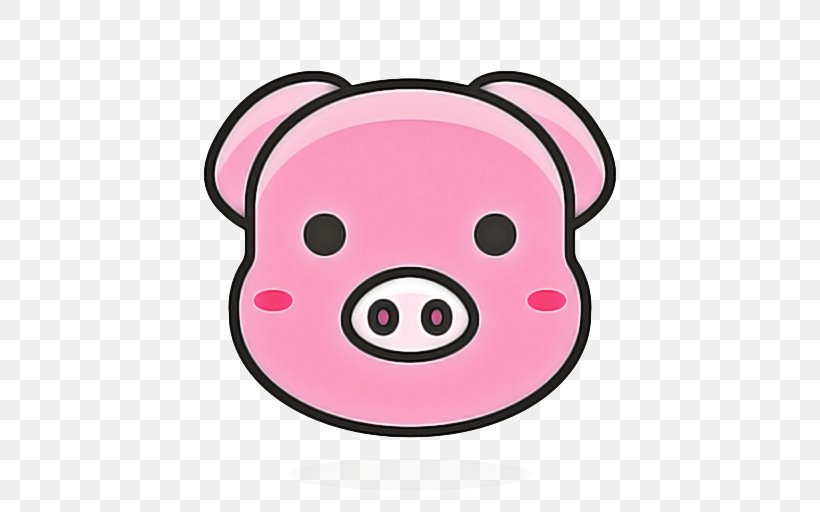Like Button, PNG, 512x512px, Pig, Cartoon, Cheek, Face, Head Download Free
