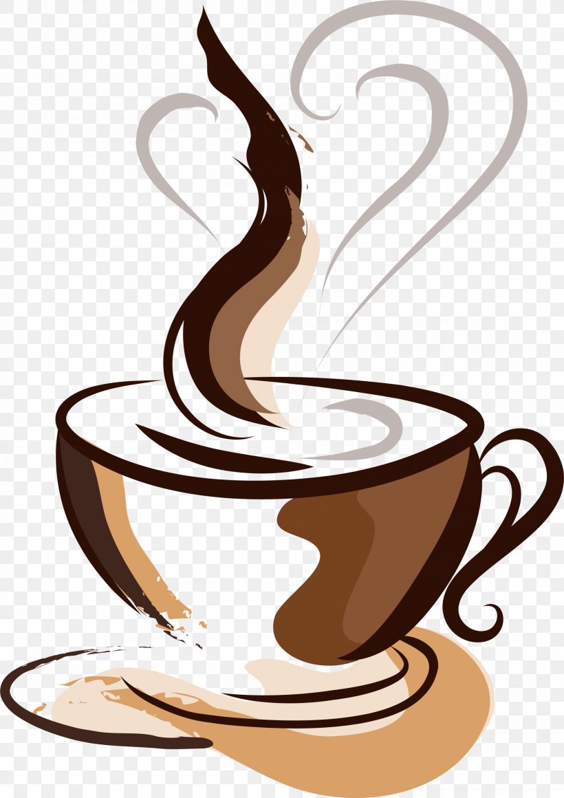Coffee Cup Cafe Drawing, Png, 2001X2831Px, Coffee, Cafe, Caffeine,  Cappuccino, Coffee Bean Download Free