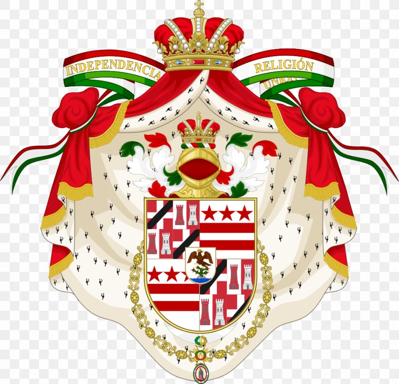 First Mexican Empire Coat Of Arms Of Mexico Coat Of Arms Of Mexico House Of Iturbide, PNG, 934x902px, First Mexican Empire, Christmas Decoration, Christmas Ornament, Coat Of Arms, Coat Of Arms Of Brazil Download Free