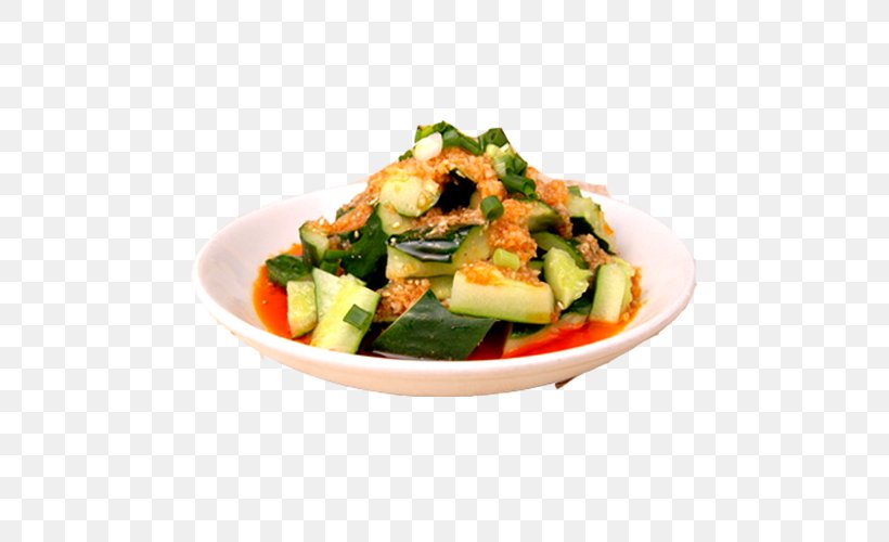 Spinach Salad Cucumber Vegetarian Cuisine, PNG, 500x500px, Spinach Salad, Asian Food, Cucumber, Cuisine, Dish Download Free