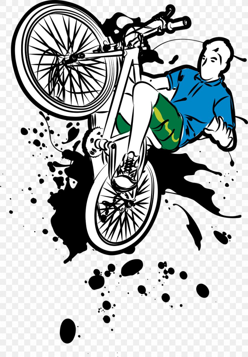 Bicycle Cartoon, PNG, 891x1280px, Bicycle Frames, Art, Bicycle, Bicycle Drivetrain Part, Bicycle Wheels Download Free
