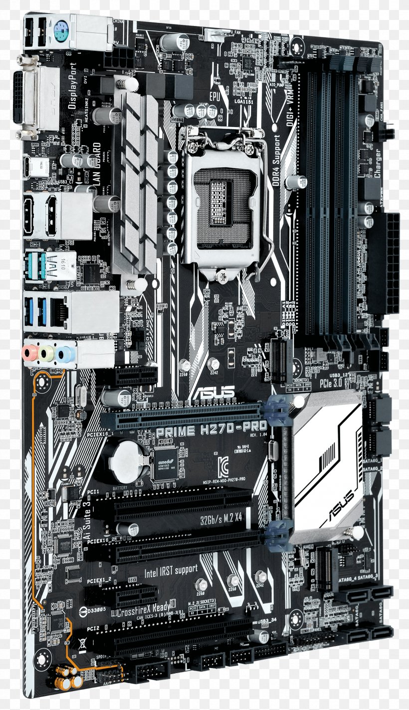 Intel Core LGA 1151 ASUS PRIME Z270M-PLUS Motherboard, PNG, 1729x3000px, Intel, Asus, Asus Prime Z270mplus, Atx, Computer Accessory Download Free