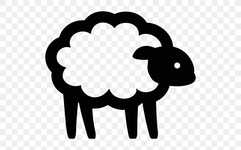 Merino Goat Lamb And Mutton, PNG, 512x512px, Merino, Area, Artwork, Black, Black And White Download Free