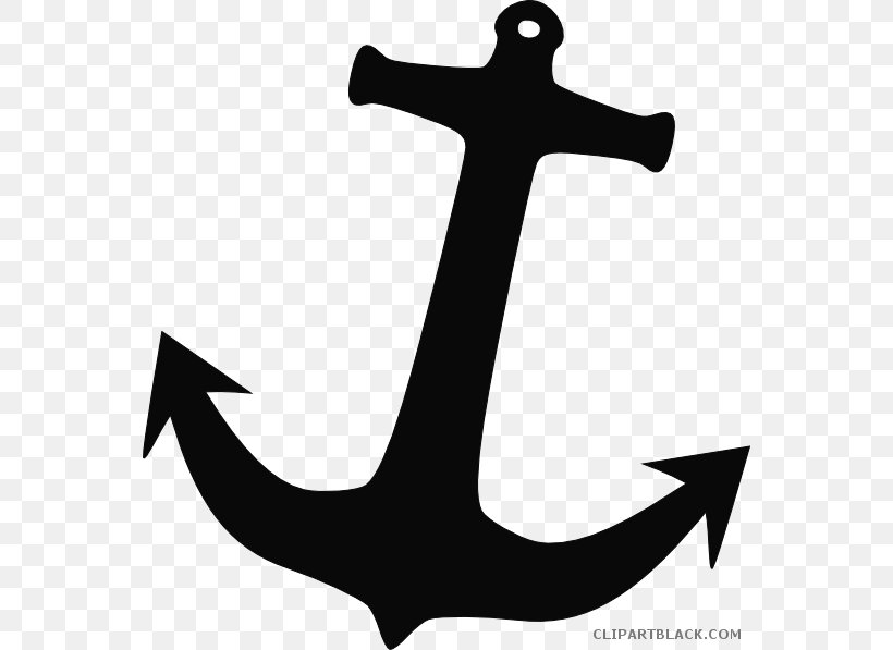 Clip Art Vector Graphics Image Anchor, PNG, 558x597px, Anchor, Artwork, Black And White, Boat, Cartoon Download Free