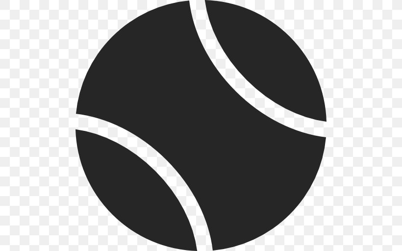 Tennis Balls Ball Game Sport, PNG, 512x512px, Tennis Balls, Ball, Ball Game, Black, Black And White Download Free