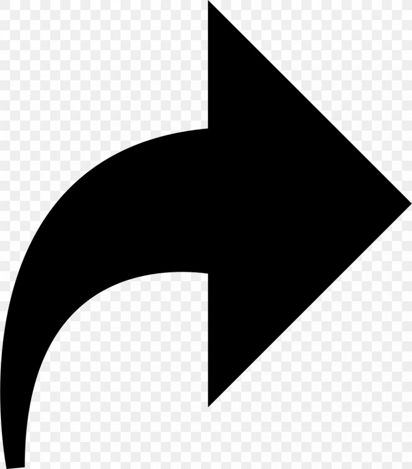 Arrow Symbol Download, PNG, 860x980px, Symbol, Black, Black And White, Button, Crescent Download Free