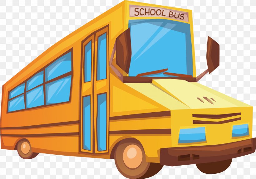 School Bus School Bus Illustration, PNG, 2272x1591px, Bus, Automotive Design, Banner, Brand, Car Download Free