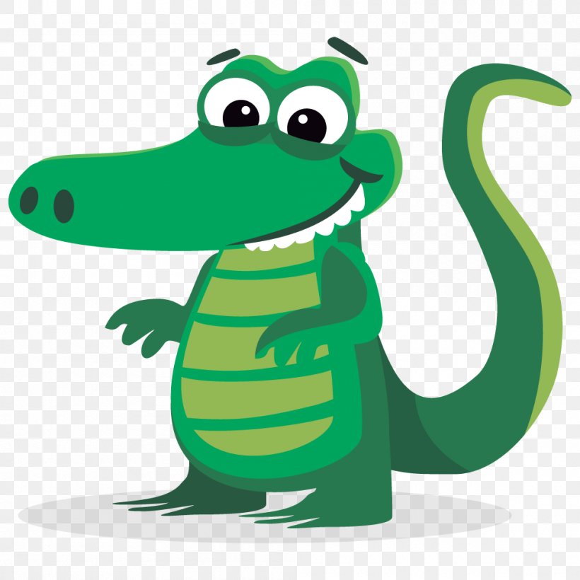 Alligator Crocodile Cuteness Cartoon Clip Art, PNG, 1000x1000px, Alligator, Amphibian, Blog, Cartoon, Computer Download Free