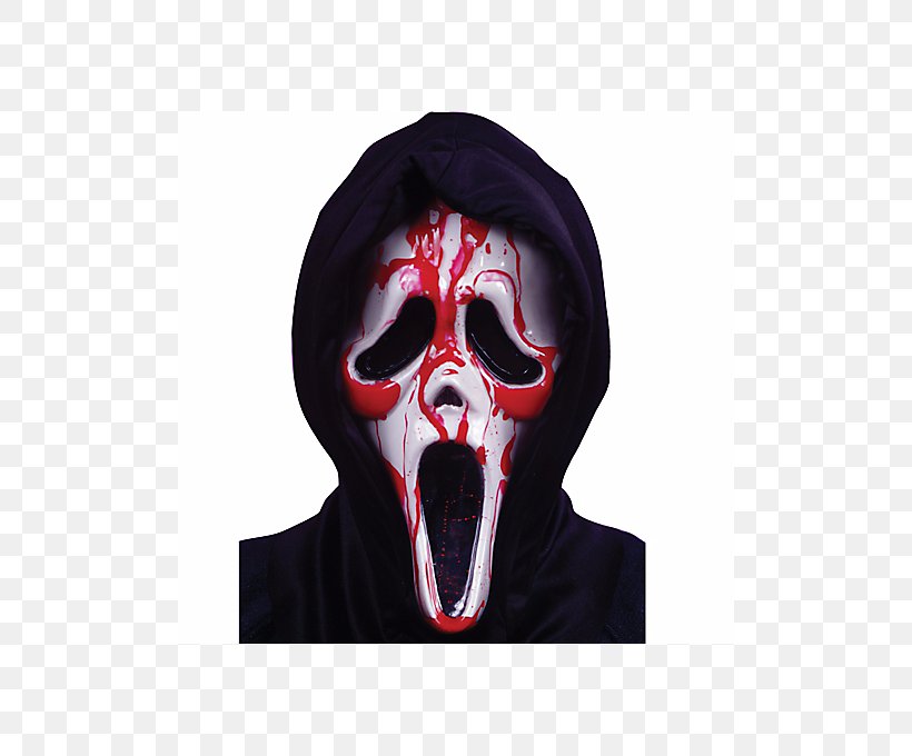 Ghostface Scream Mask Halloween Costume Theatrical Blood, PNG, 500x680px, Ghostface, Blood, Clothing Accessories, Costume, Film Download Free