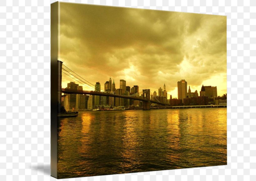 Skyline Brooklyn Picture Frames Cityscape Photography, PNG, 650x579px, Skyline, Bridge, Brooklyn, City, Cityscape Download Free