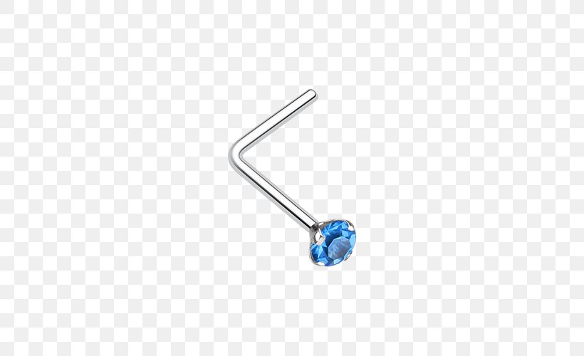 Earring Gemstone Prong Setting Nose Piercing Surgical Stainless Steel, PNG, 500x500px, Earring, Bezel, Body Jewellery, Body Jewelry, Body Piercing Download Free
