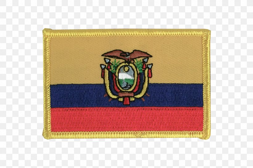 Flag Of Ecuador Flag Of Ecuador Fahne Flag Of Peru, PNG, 1500x1000px, Ecuador, Brand, Embroidered Patch, Fahne, Flag Download Free