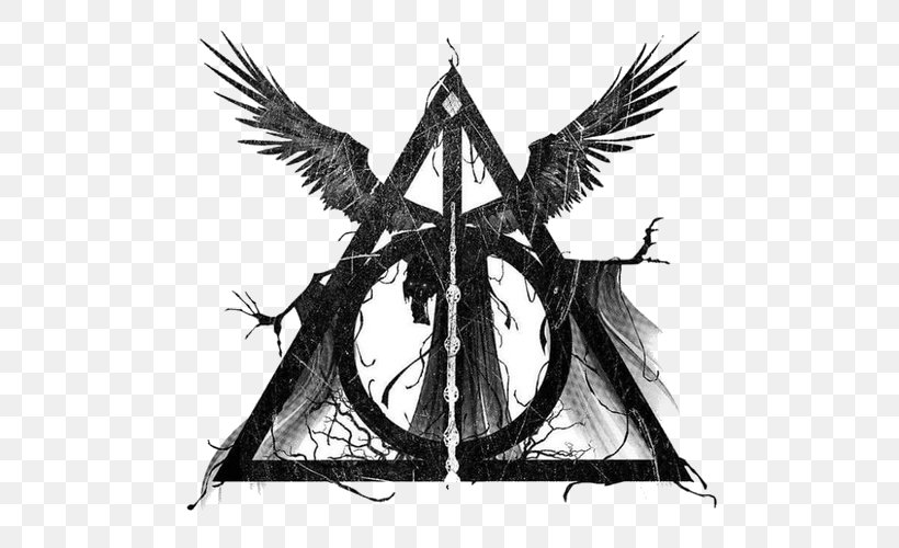 Harry Potter And The Deathly Hallows: Part I Hermione Granger, PNG, 500x500px, Harry Potter, Black And White, Book, Drawing, Fictional Character Download Free