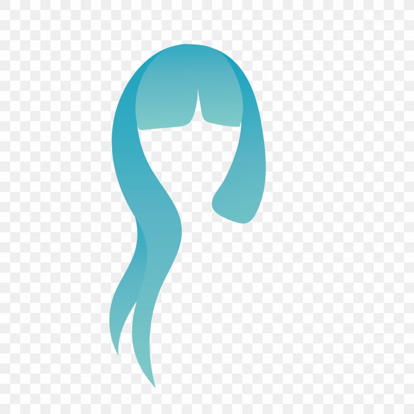 Wig Logo Clip Art, PNG, 1500x1500px, Wig, Aqua, Azure, Blue, Blue Hair Download Free