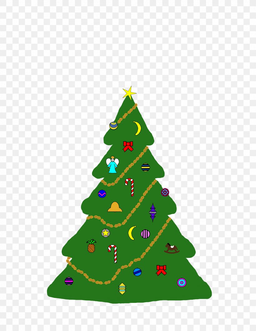 Christmas Tree Christmas Ornament Clip Art, PNG, 1855x2400px, Christmas Tree, Christmas, Christmas Decoration, Christmas Gift, Christmas Jumper Download Free