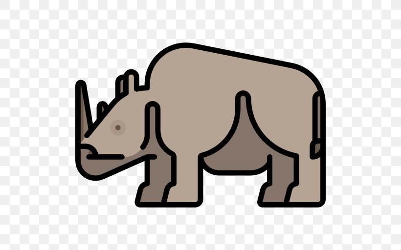 Clip Art Carnivores Mammoth Black Elephant, PNG, 512x512px, Carnivores, Black, Black And White, Carnivoran, Cartoon Download Free