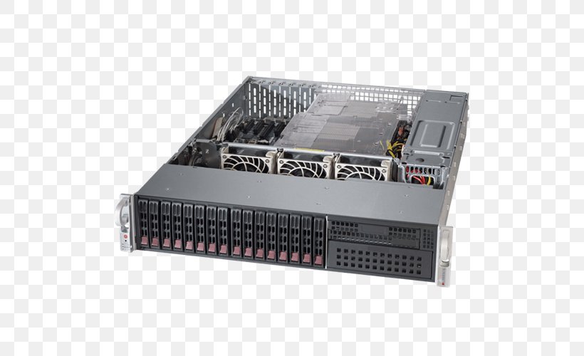 Computer Cases & Housings Super Micro Computer, Inc. Computer Servers Serial Attached SCSI 19-inch Rack, PNG, 500x500px, 19inch Rack, Computer Cases Housings, Barebone Computers, Computer, Computer Component Download Free