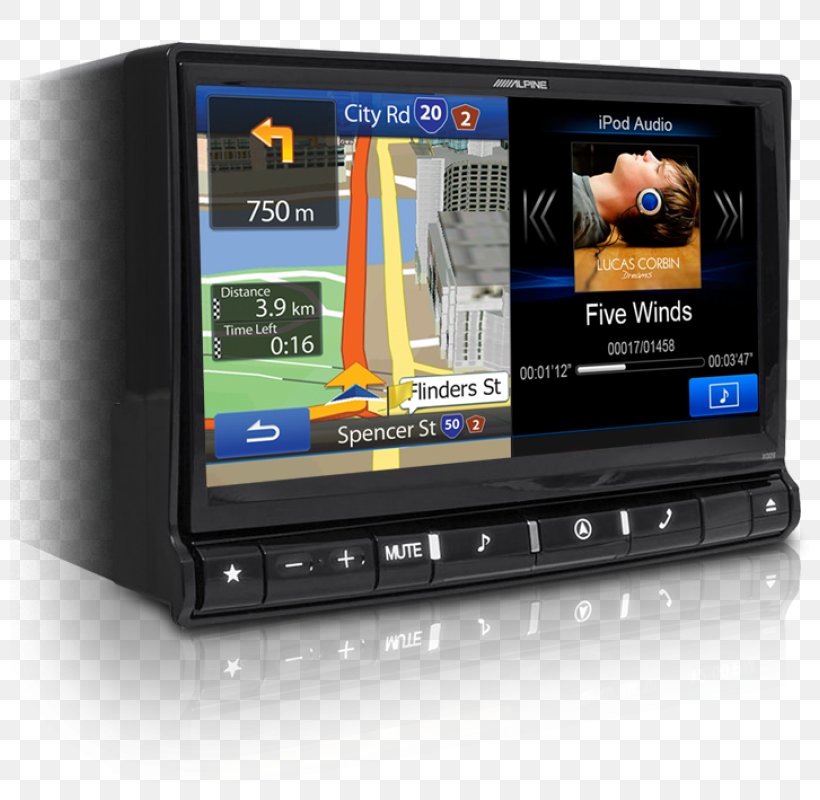 Display Device Car Alpine Electronics GPS Navigation Systems Fiat Ducato, PNG, 800x800px, Display Device, Alpine Electronics, Android Auto, Automotive Head Unit, Automotive Navigation System Download Free