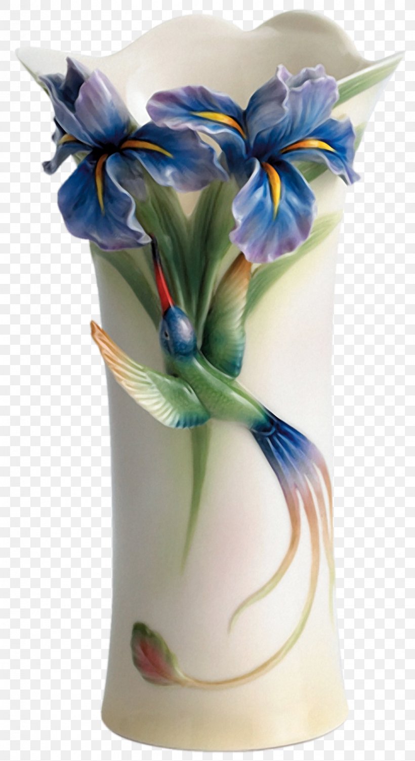 Franz Porcelain Long Tail Hummingbird Vase Franz-porcelains Ceramic, PNG, 1028x1882px, Vase, Art, Artifact, Ceramic, Chinese Ceramics Download Free