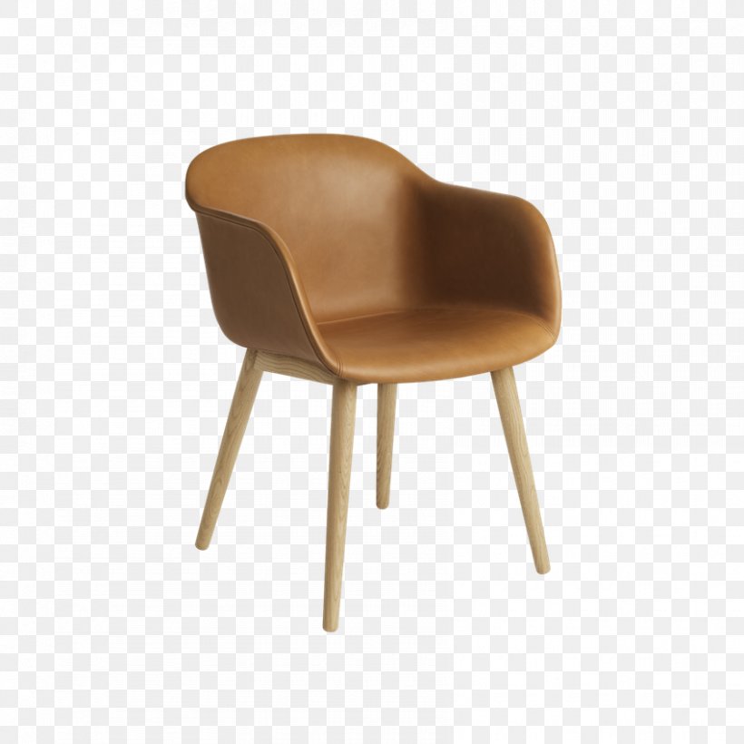 Chair Wood Fibre Muuto Fiber, PNG, 850x850px, Chair, Armrest, Biocomposite, Cognac, Composite Material Download Free