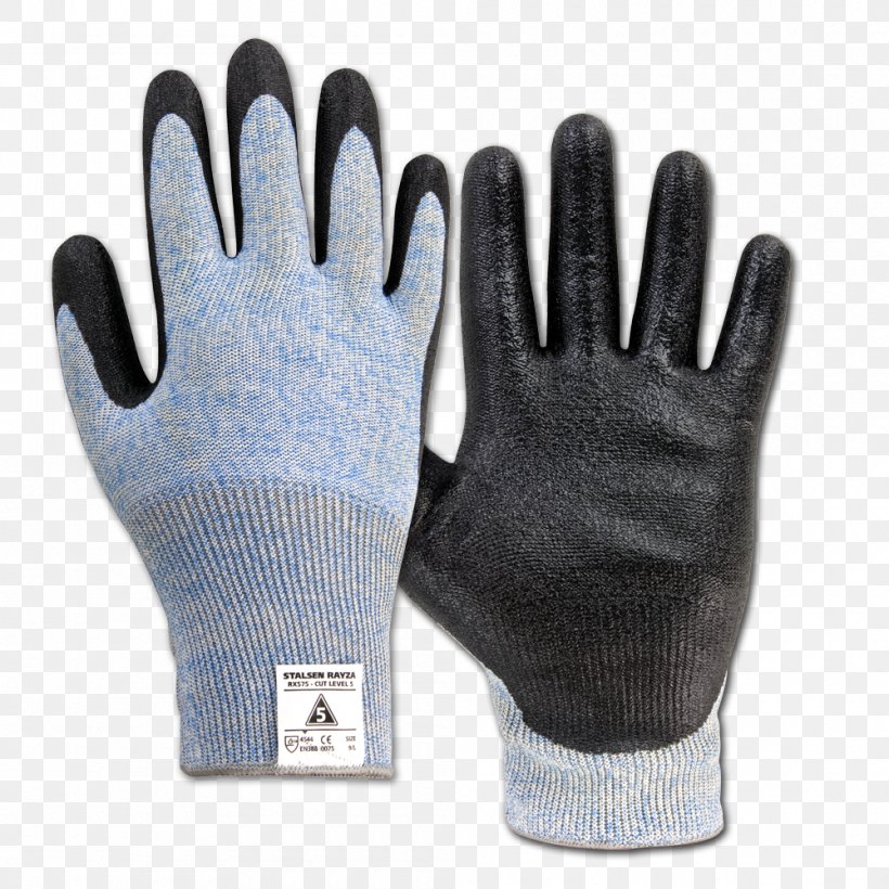 Cut-resistant Gloves Nitrile Polyurethane Personal Protective Equipment, PNG, 1000x1000px, Glove, Bicycle Glove, Cutresistant Gloves, Foam, Hand Download Free