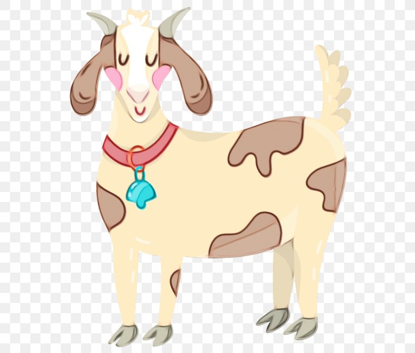 Goats Goat Cartoon Clip Art Livestock, PNG, 575x699px, Watercolor, Cartoon,  Cowgoat Family, Goat, Goatantelope Download Free