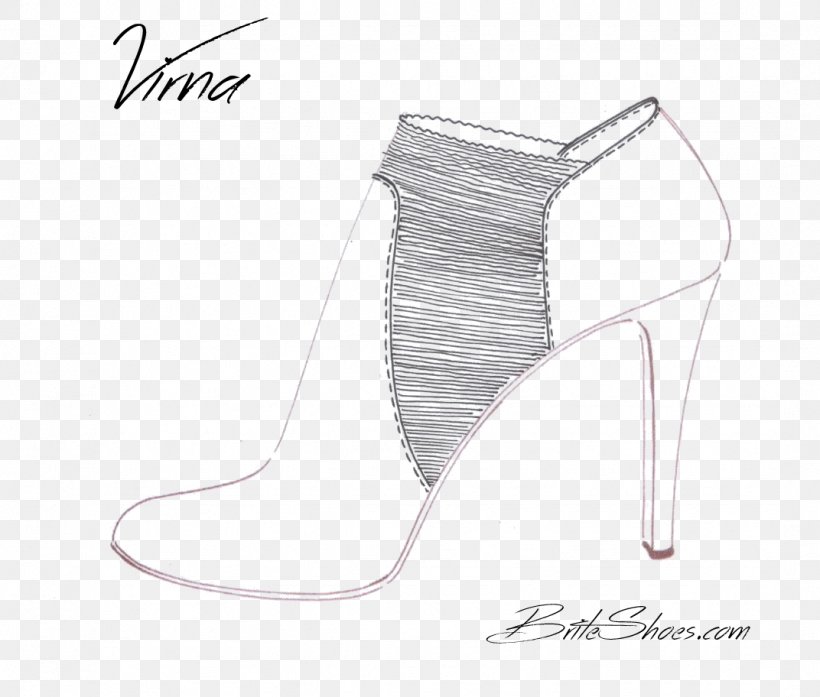 High-heeled Shoe Sandal Shoe Size, PNG, 1072x912px, Shoe, Art, Black And White, Dress, Footwear Download Free