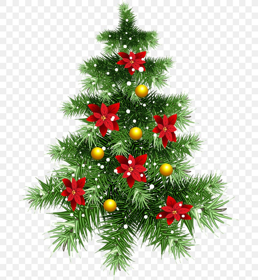 Santa Claus Christmas Tree Christmas Decoration Clip Art, PNG, 698x891px, Santa Claus, Branch, Christmas, Christmas Decoration, Christmas Ornament Download Free