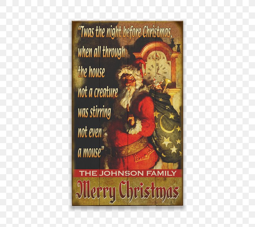 A Visit From St. Nicholas A Holly Jolly Christmas Santa Claus Meissenburg Designs, PNG, 730x730px, Visit From St Nicholas, Advertising, Art, Christmas, Devil Download Free