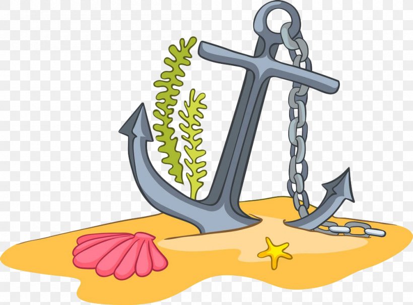 Cartoon Anchor Royalty-free Clip Art, PNG, 1000x740px, Cartoon, Anchor, Brand, Caricature, Drawing Download Free