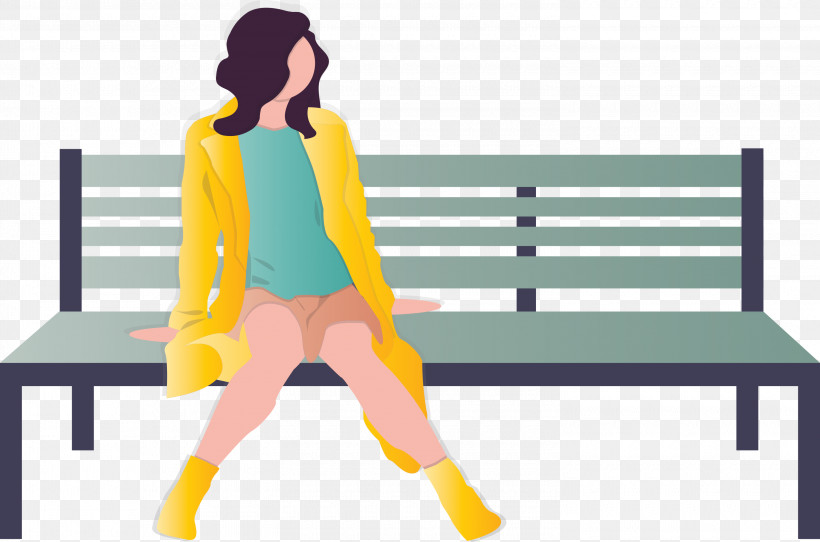 Park Bench Girl, PNG, 3000x1984px, Park Bench, Fashion Design, Furniture, Girl, Leg Download Free