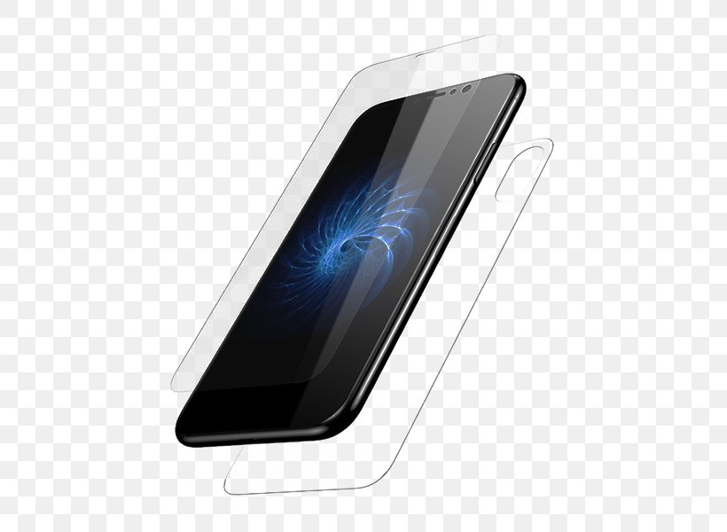 Smartphone IPhone X Toughened Glass Screen Protectors, PNG, 600x600px, Smartphone, Apple, Bulletproof Glass, Communication Device, Electronic Device Download Free